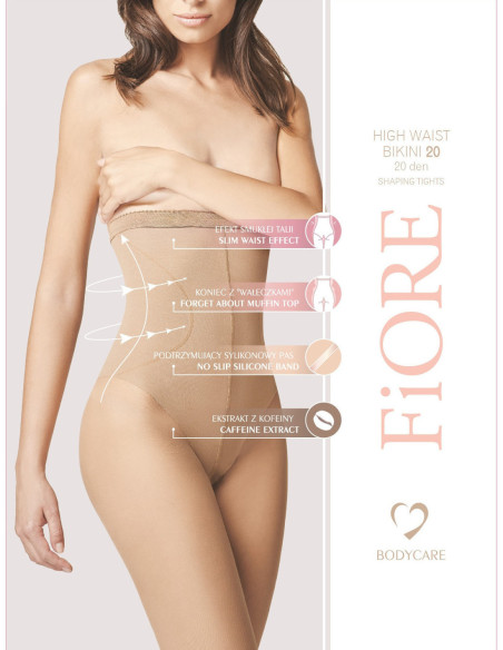 Fiore korekcinė pėdkelnės su likra