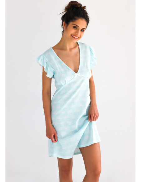 Sensis naktiniai trumpomis rankovėmis