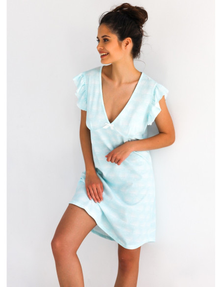 Sensis naktiniai trumpomis rankovėmis