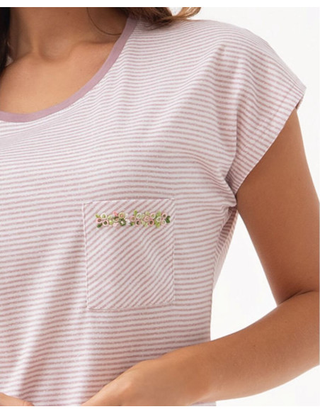 Luna naktiniai trumpomis rankovėmis