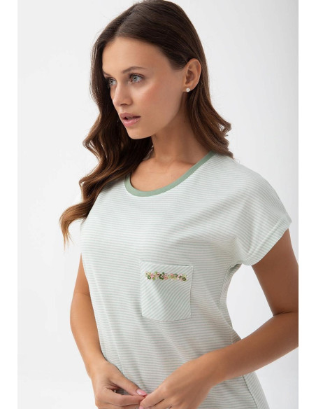 Luna naktiniai trumpomis rankovėmis