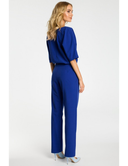 M334 Kombinezonas su laisva viršutine dalimi - rugiagėlių mėlyna