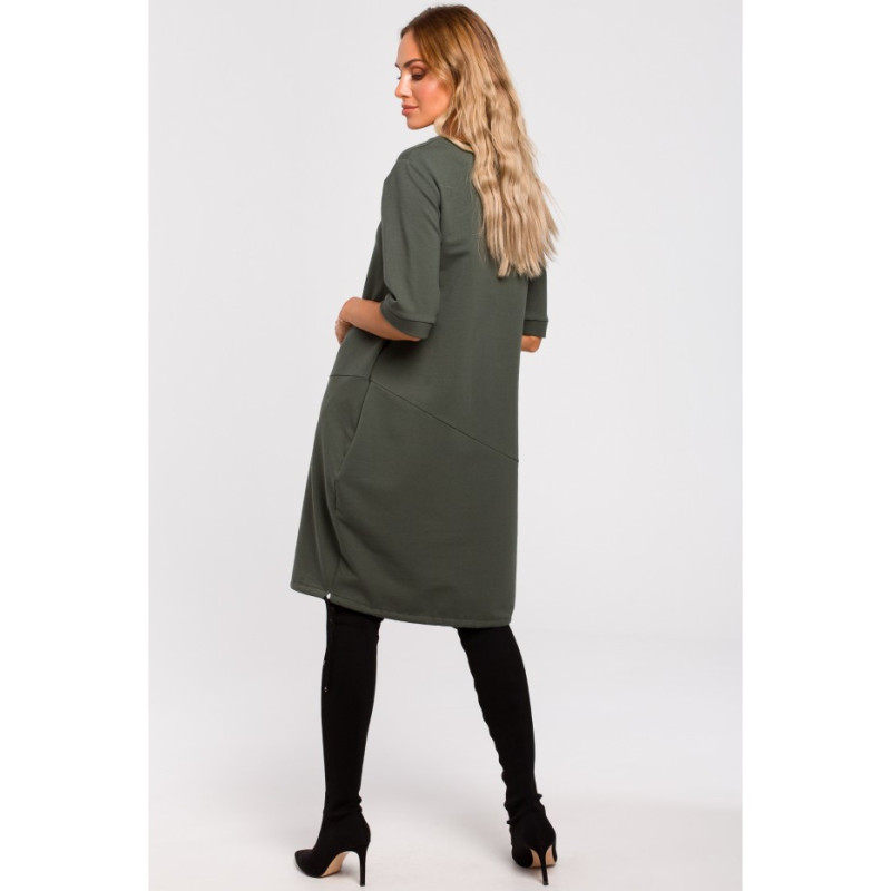 M451 Suknelė "Bombshell" - kariškai žalia 2