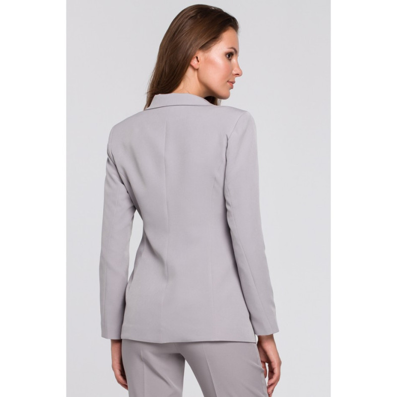 K036 Striukė su sagomis - pilka 2