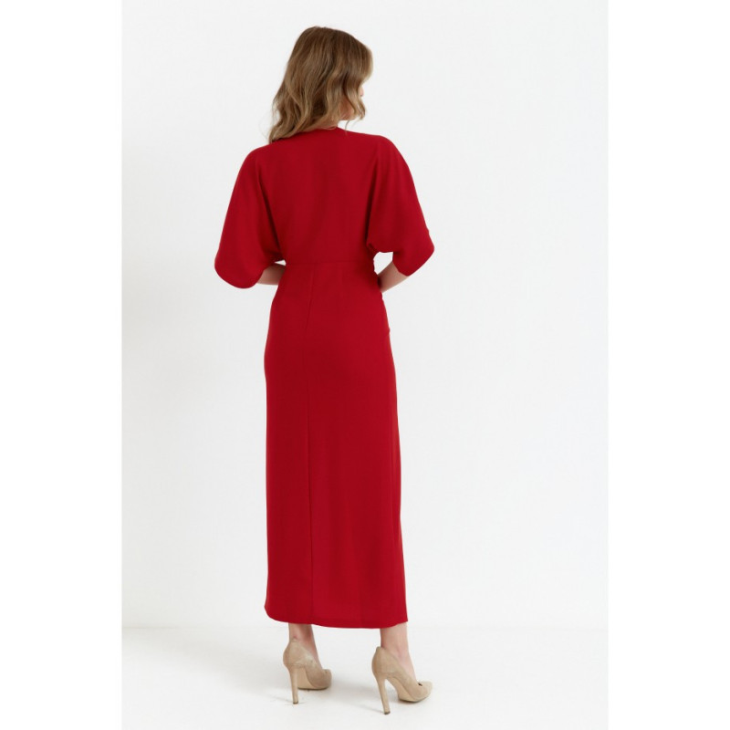 K163 Maxi suknelė - raudona 2
