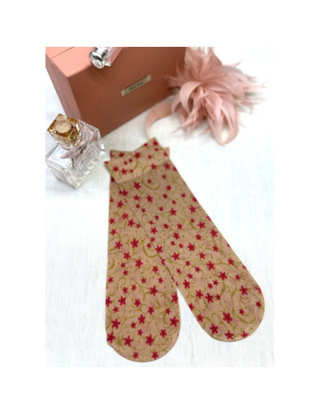 Magnetis moteriškos kojinės su likra