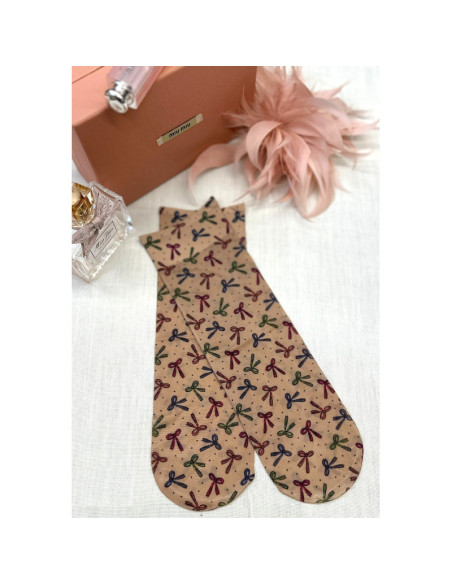 Magnetis moteriškos kojinės su likra