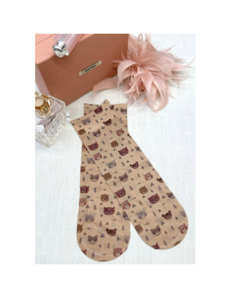 Magnetis moteriškos kojinės su likra