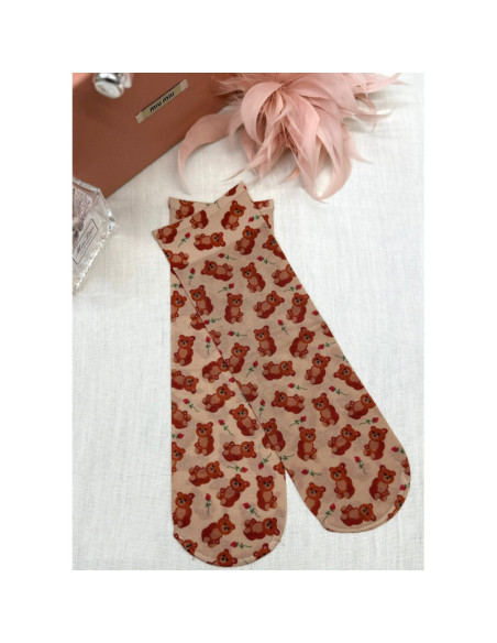 Magnetis moteriškos kojinės su likra