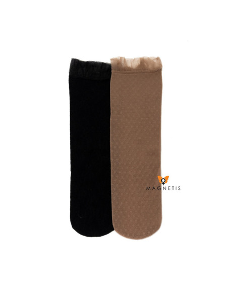 Magnetis moteriškos kojinės su likra