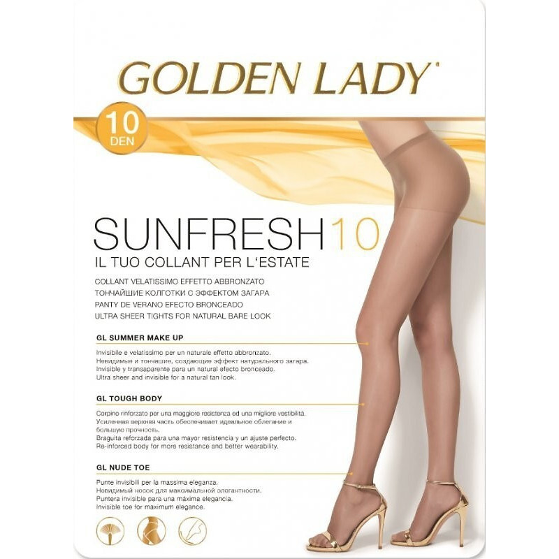 Golden Lady pėdkelnės su likra