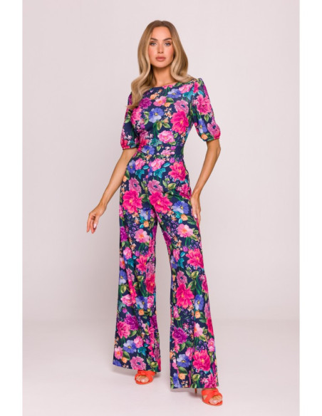 M857 Kombinezonas su iškirpte nugaroje - 1 modelis