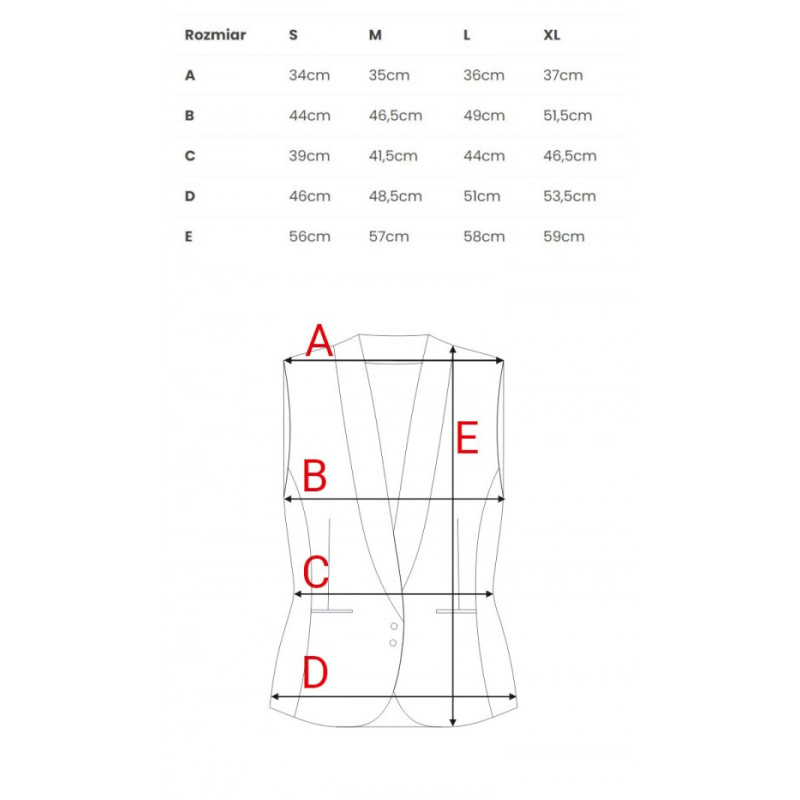 M859 Džinsinė liemenė - smėlio spalvos 2