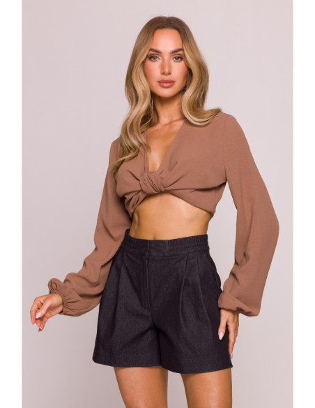 M860 Džinsiniai šortai - grafito spalvos