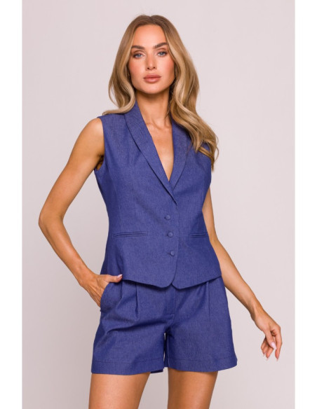 M860 Džinsiniai šortai - mėlyni