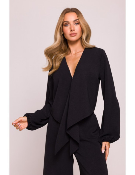 M861 Trumpa palaidinė - juoda