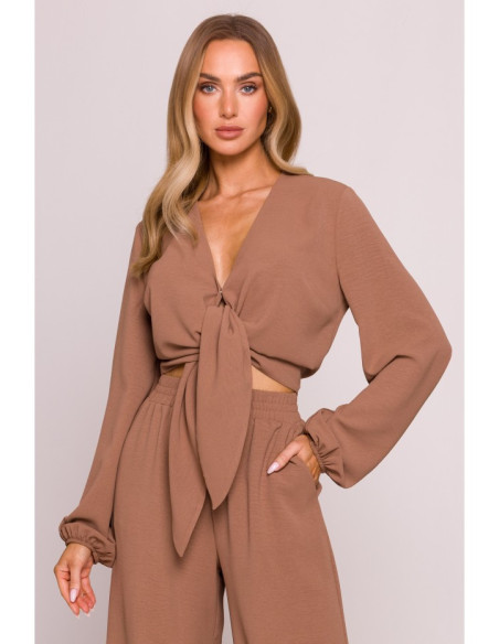 M861 Trumpa palaidinė - šokoladinė