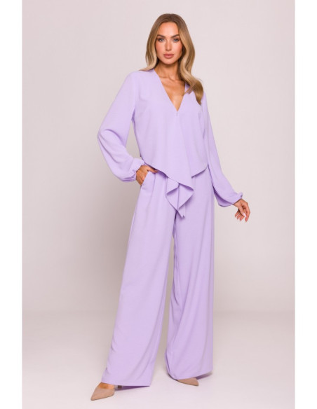 M861 Trumpa palaidinė - violetinė