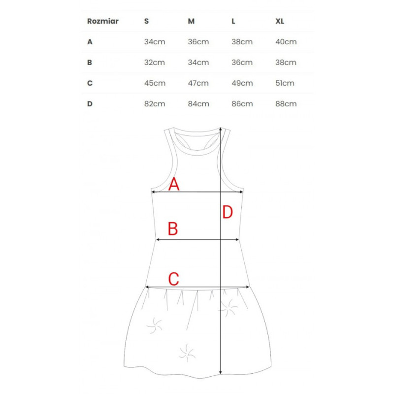 M863 Suknelė su margu sijonu - juoda 2
