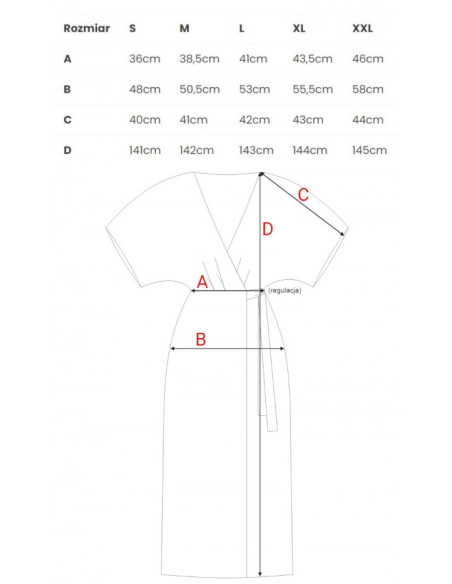 S405 Raštuota maxi suknelė su voku - 1 modelis
