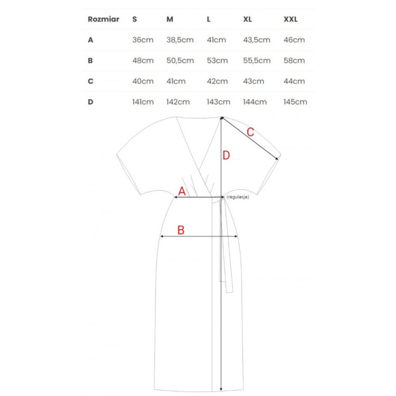 S405 Raštuota maxi suknelė su voku - 2 modelis 2