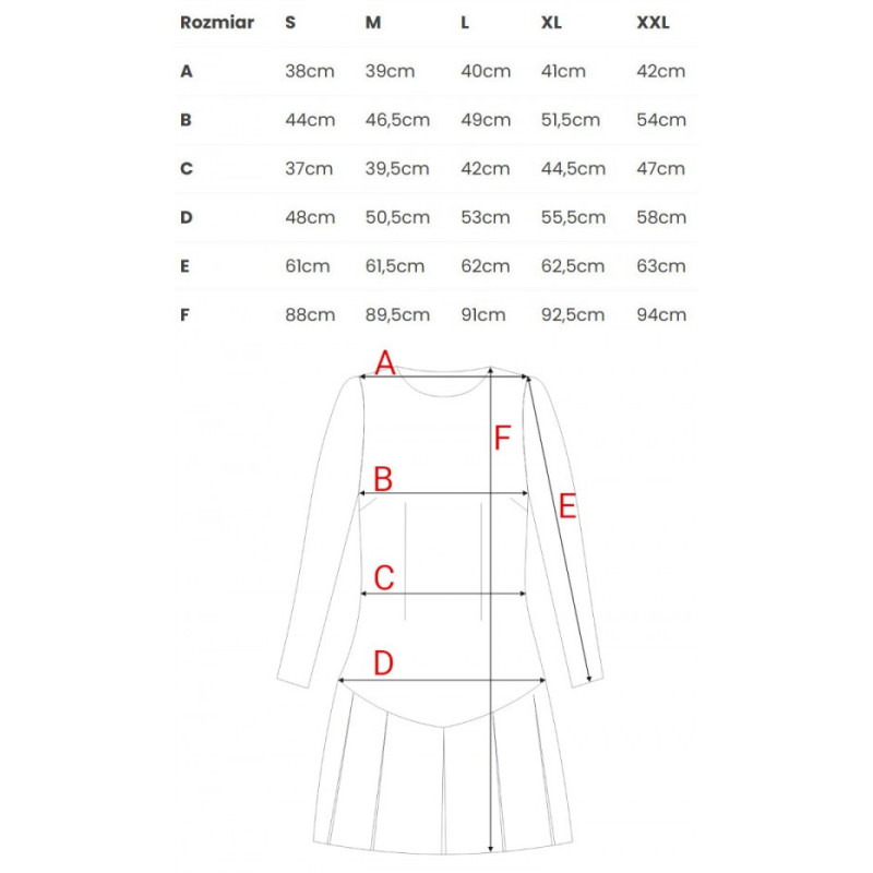 M872 Suknelė su kontrastingomis klostėmis - bordo spalvos 2