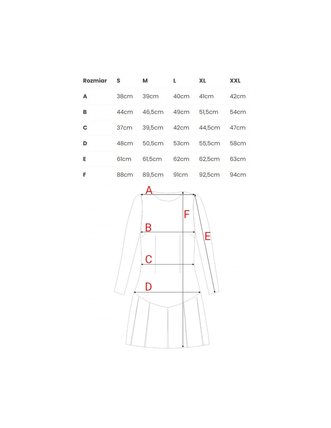 M872 Suknelė su kontrastingomis klostėmis -...