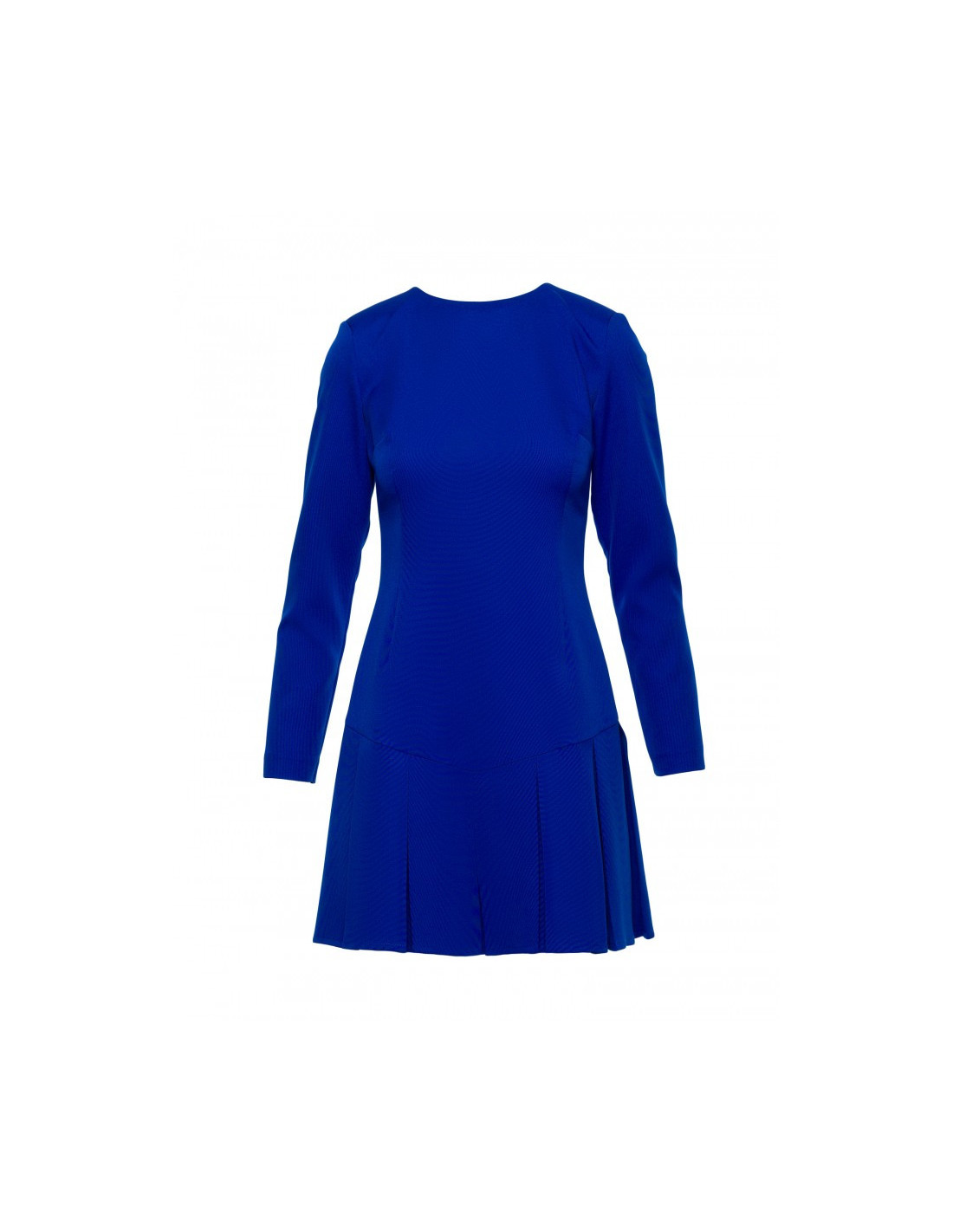 M872 Suknelė su kontrastingomis klostėmis -...