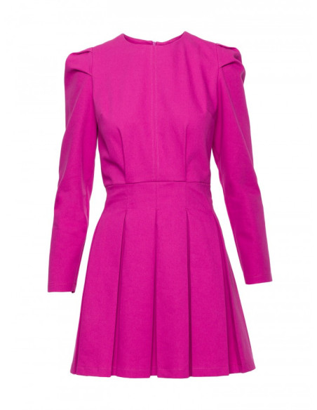 M884 Džinsinė suknelė - rožinė