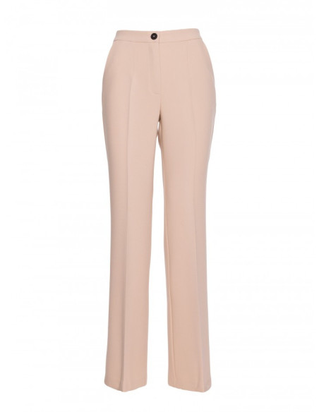 S418 Kostiumo kelnės - smėlio spalvos