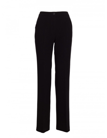 S418 Kostiumo kelnės - juodos