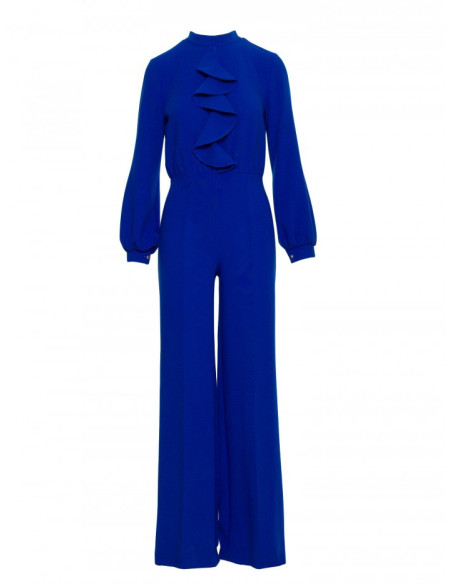 S420 Maudymosi kostiumėlis su švarku - rugiagėlių spalvos