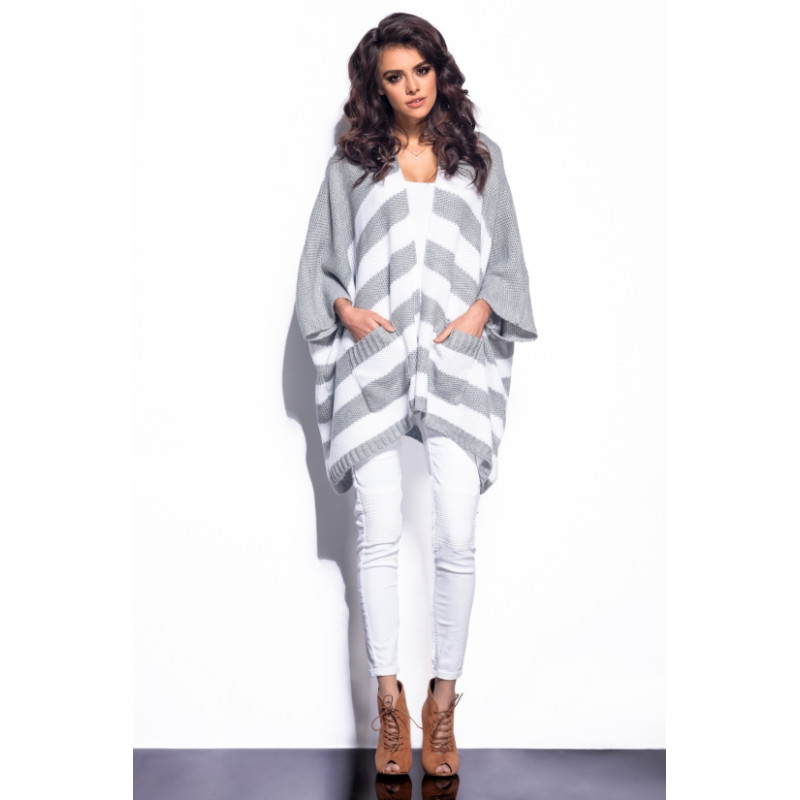 LS178 - jasnoszary-biały / light grey-white 2