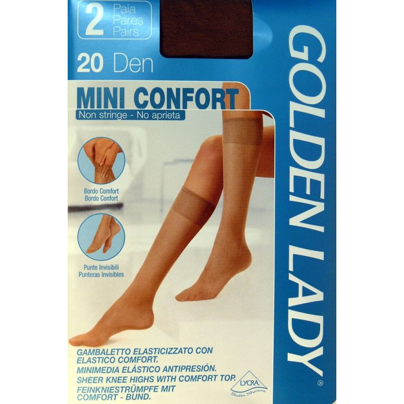 Golden Lady kojinės iki kelių  2