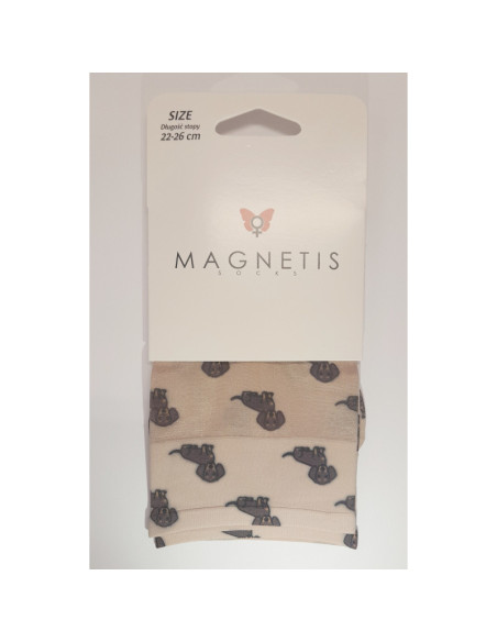 Magnetis moteriškos kojinės su likra