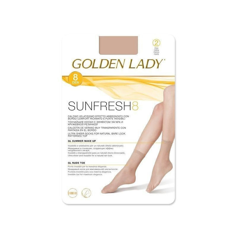 Golden Lady moteriškos kojinės su likra 2