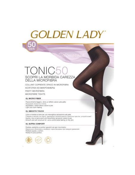 Golden Lady pėdkelnės su mikrofibra