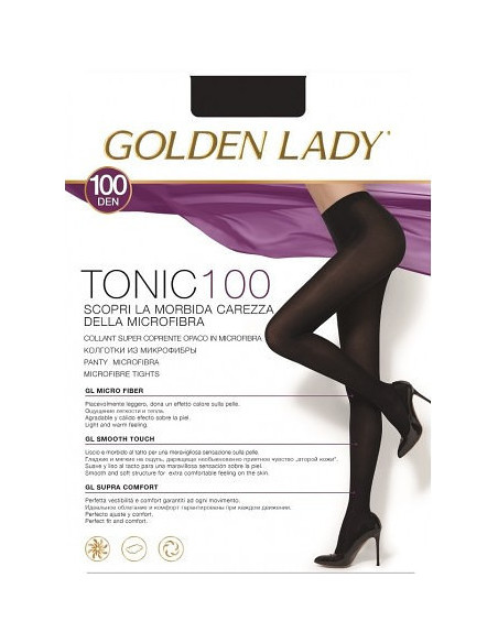 Golden Lady pėdkelnės su mikrofibra