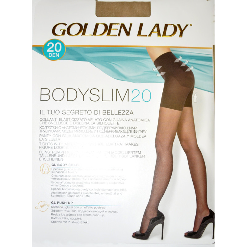 Golden Lady korekcinė pėdkelnės su likra 2