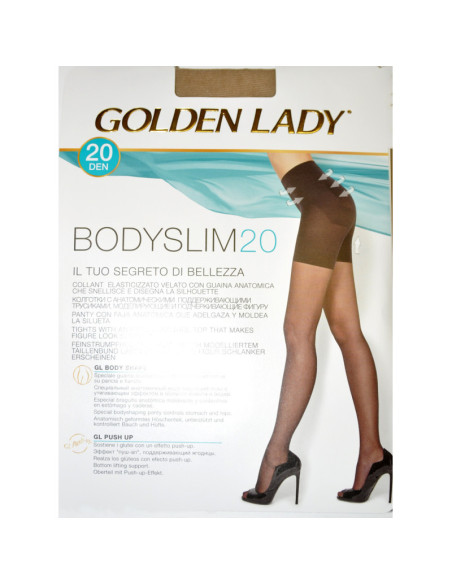 Golden Lady korekcinė pėdkelnės su likra