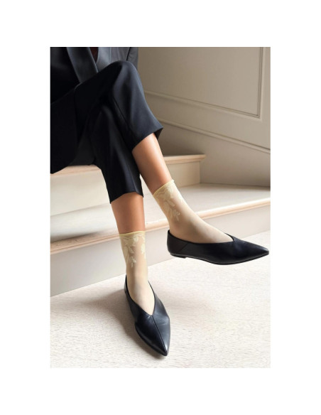 Veneziana moteriškos kojinės su likra