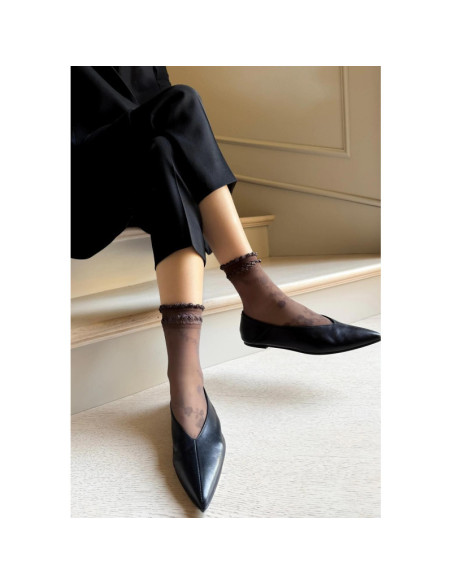 Veneziana moteriškos kojinės su likra