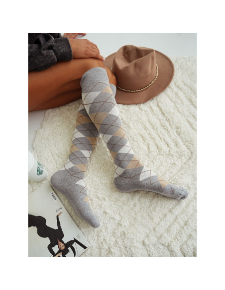 Milena medvilninės kojinės iki kelių 