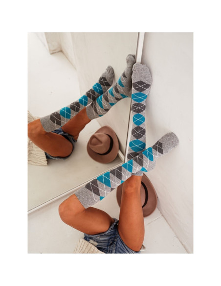 Milena medvilninės kojinės iki kelių 