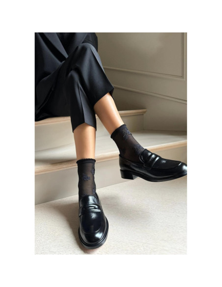 Veneziana moteriškos kojinės su likra