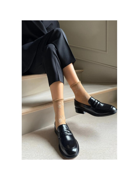 Veneziana moteriškos kojinės su likra