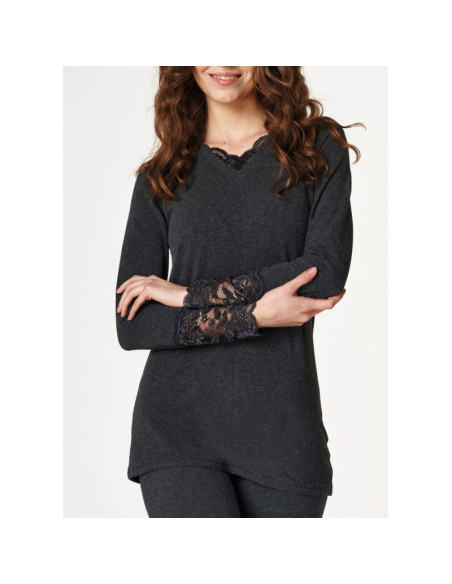 Key marškinėliai ilgomis-rankovemis