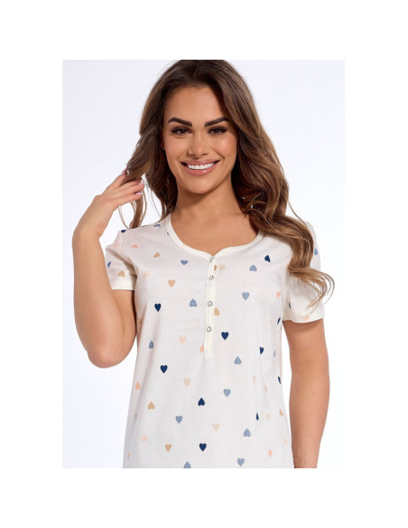 Cornette naktiniai trumpomis rankovėmis