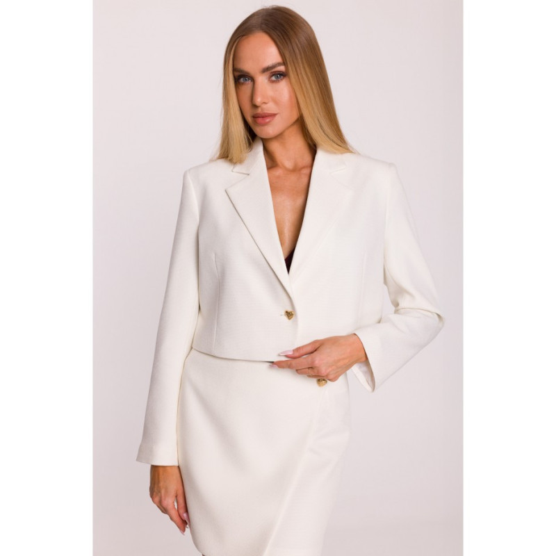 M853 Trumpa striukė - kreminė