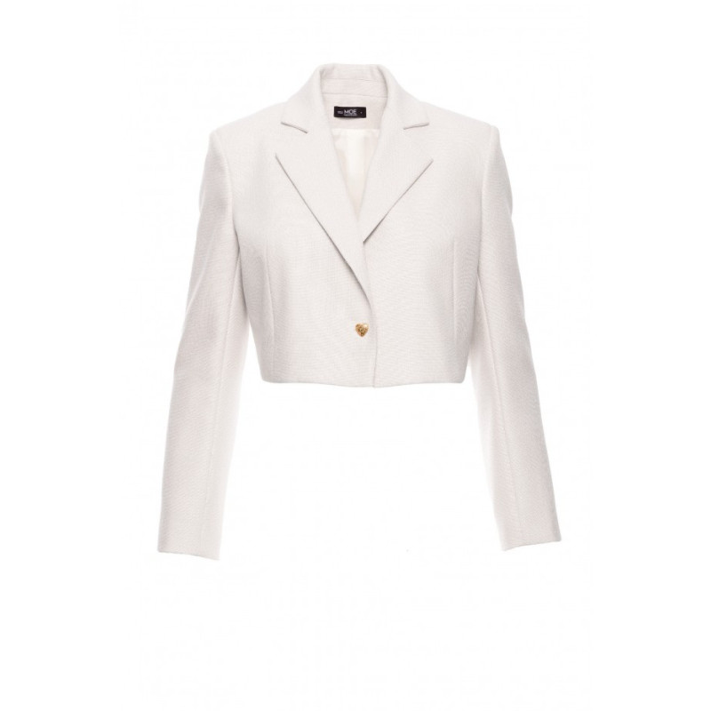 M853 Trumpa striukė - kreminė 2